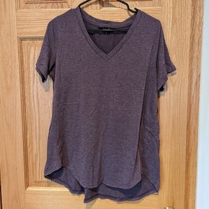 Amaryllis Purple Tee | S